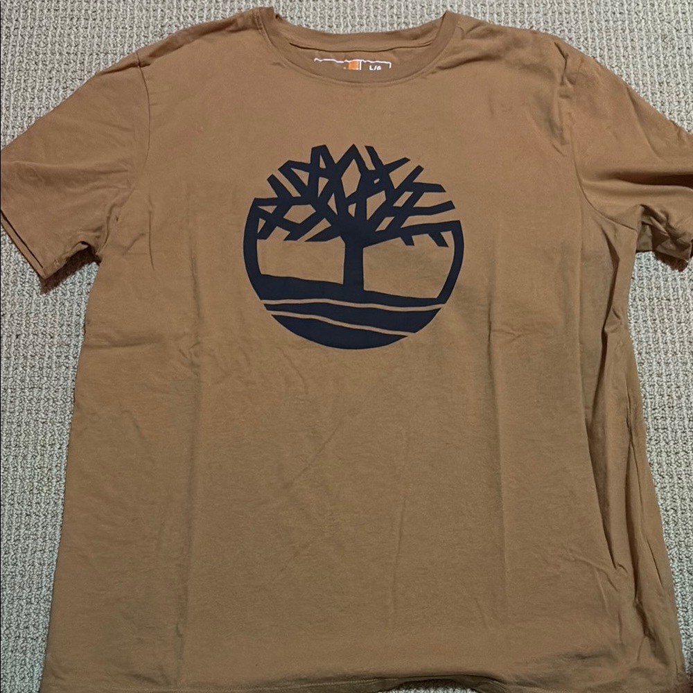Timberland Brown Short Sleeve Tee